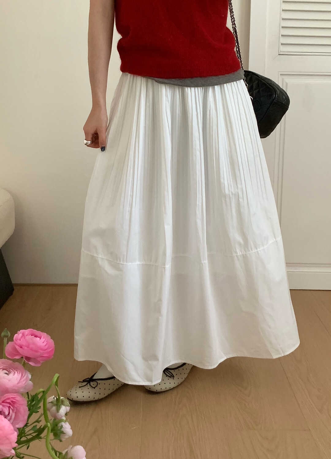 Minimal Casual Midi Skirt 清爽LOOK垂感休闲半身裙*6 Colors