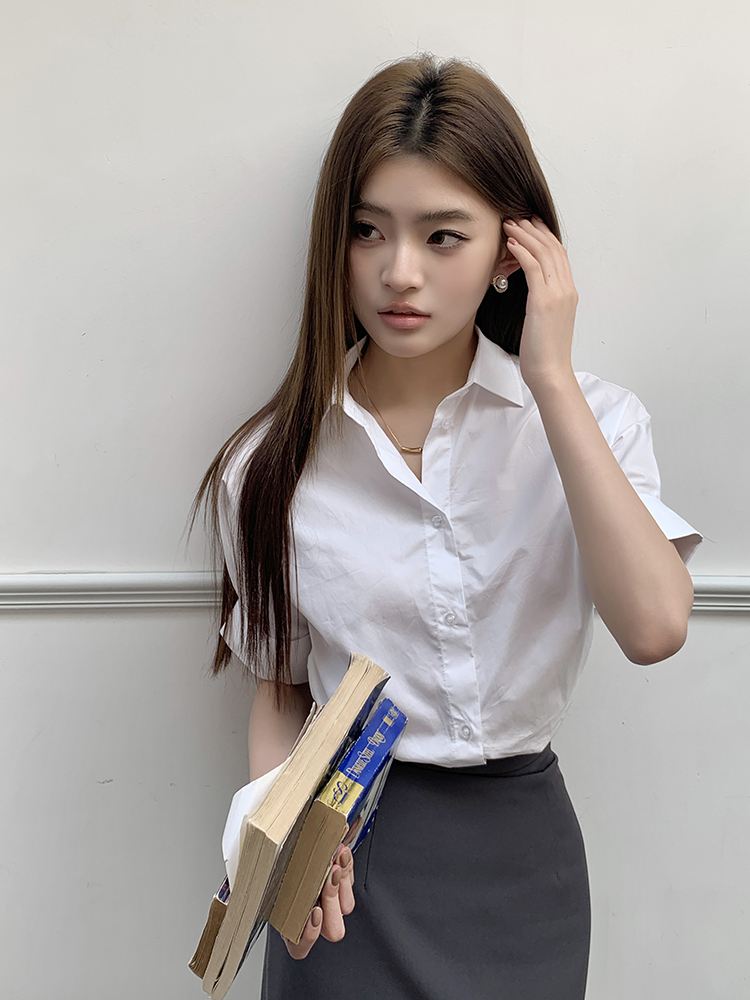  Elara Short Sleeve Top 百搭短袖小衬衫*2Colors