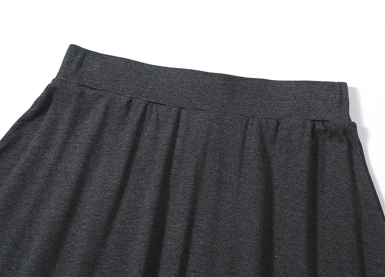 Real Shot 2025 Spring Summer New Loose Casual Solid Color Top Short Sleeve Skirt Long Skirt Women's Two-Piece Set