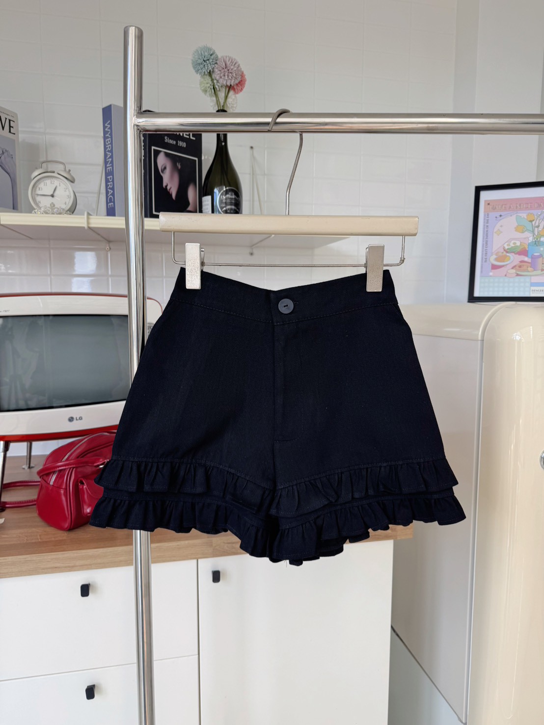RINA Layered Ruffle Shorts 双层荷叶边短裤*4 Colors