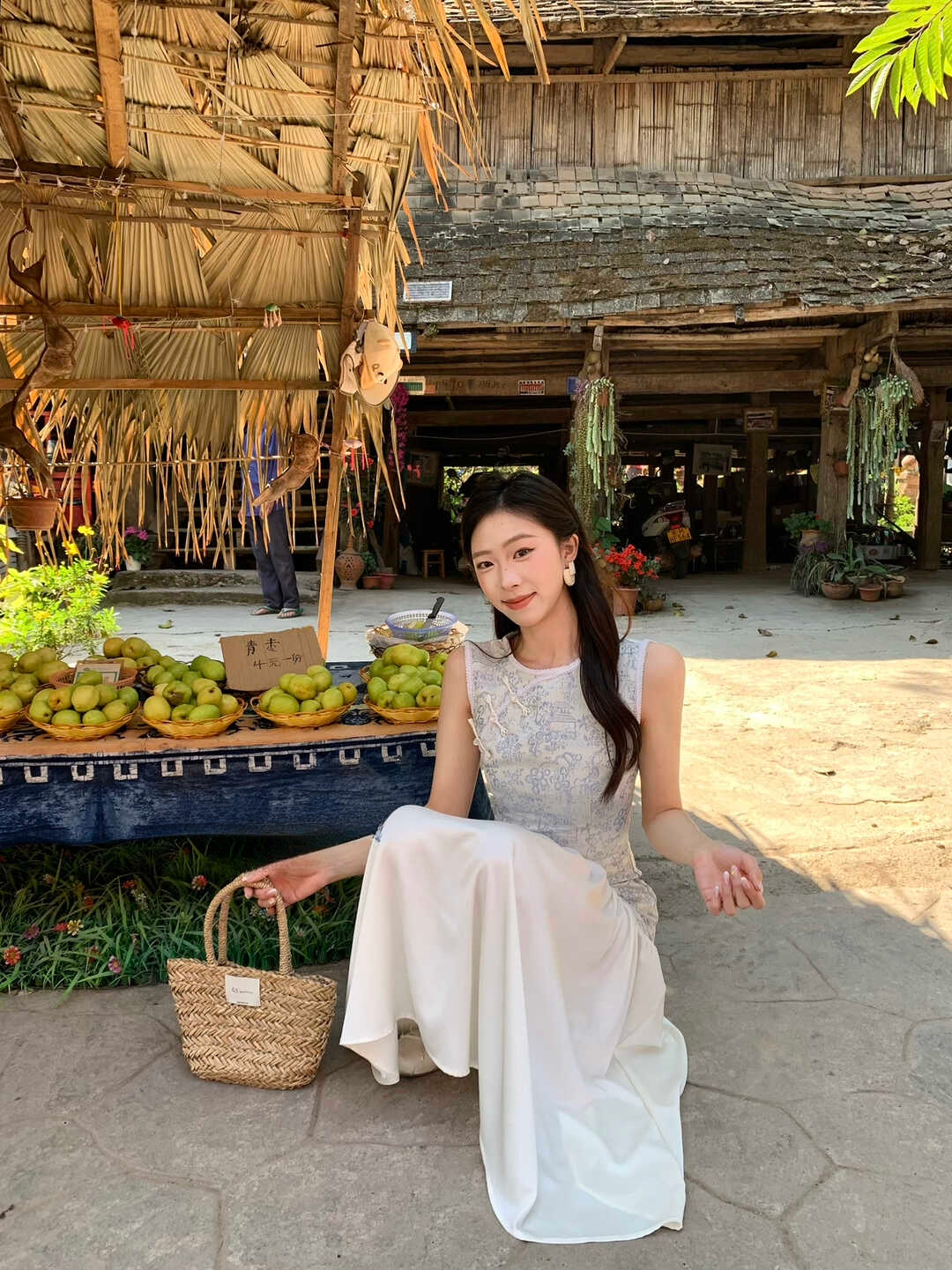 Qingelle New Chinese Elegant Panel Dress 名门大小姐 ✦绝美！ 新中式拼接设计连身裙*2 Colors