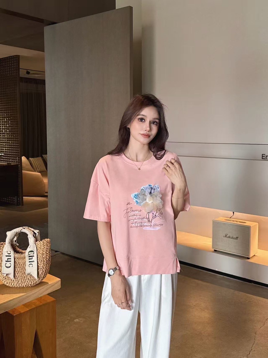 3D Floral Top