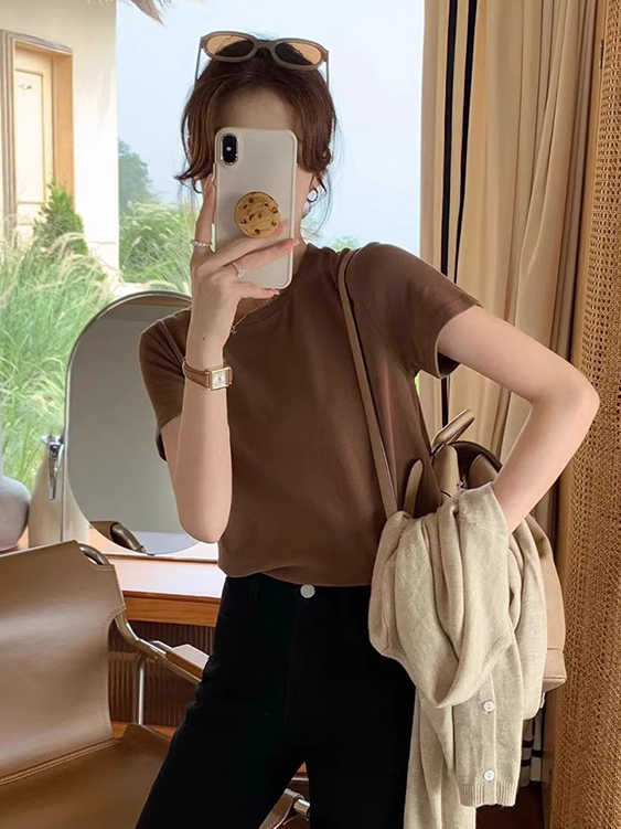 Basic Color Tee纯色圆领短袖t恤* 16 Colors