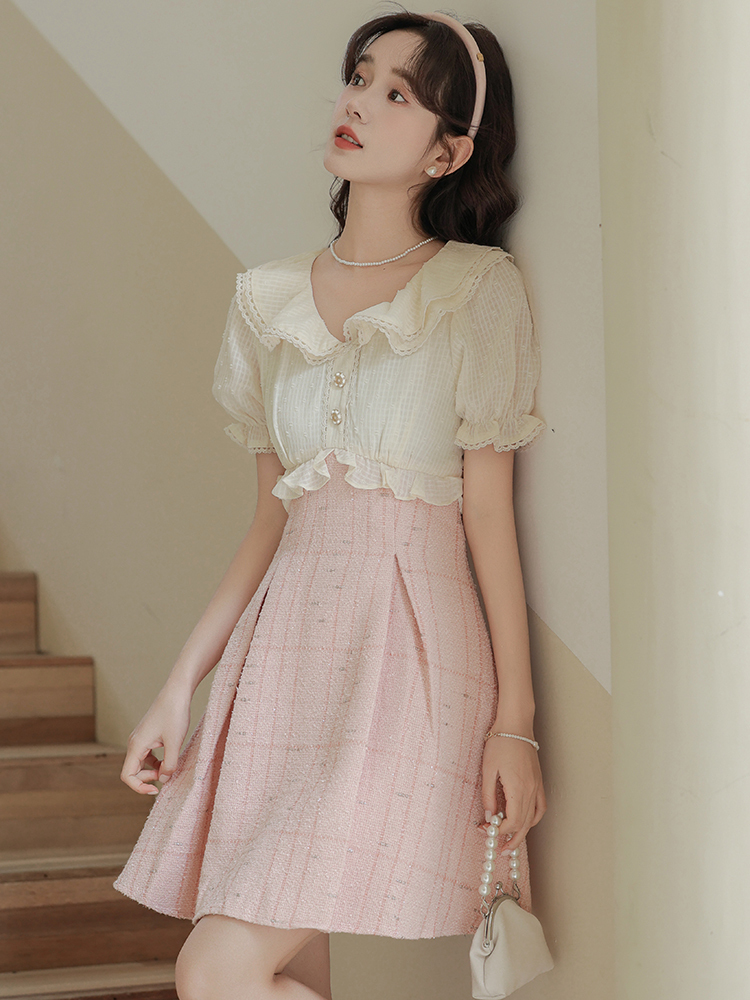 First Love Sweet Cream Dress 初恋奶甜连身裙