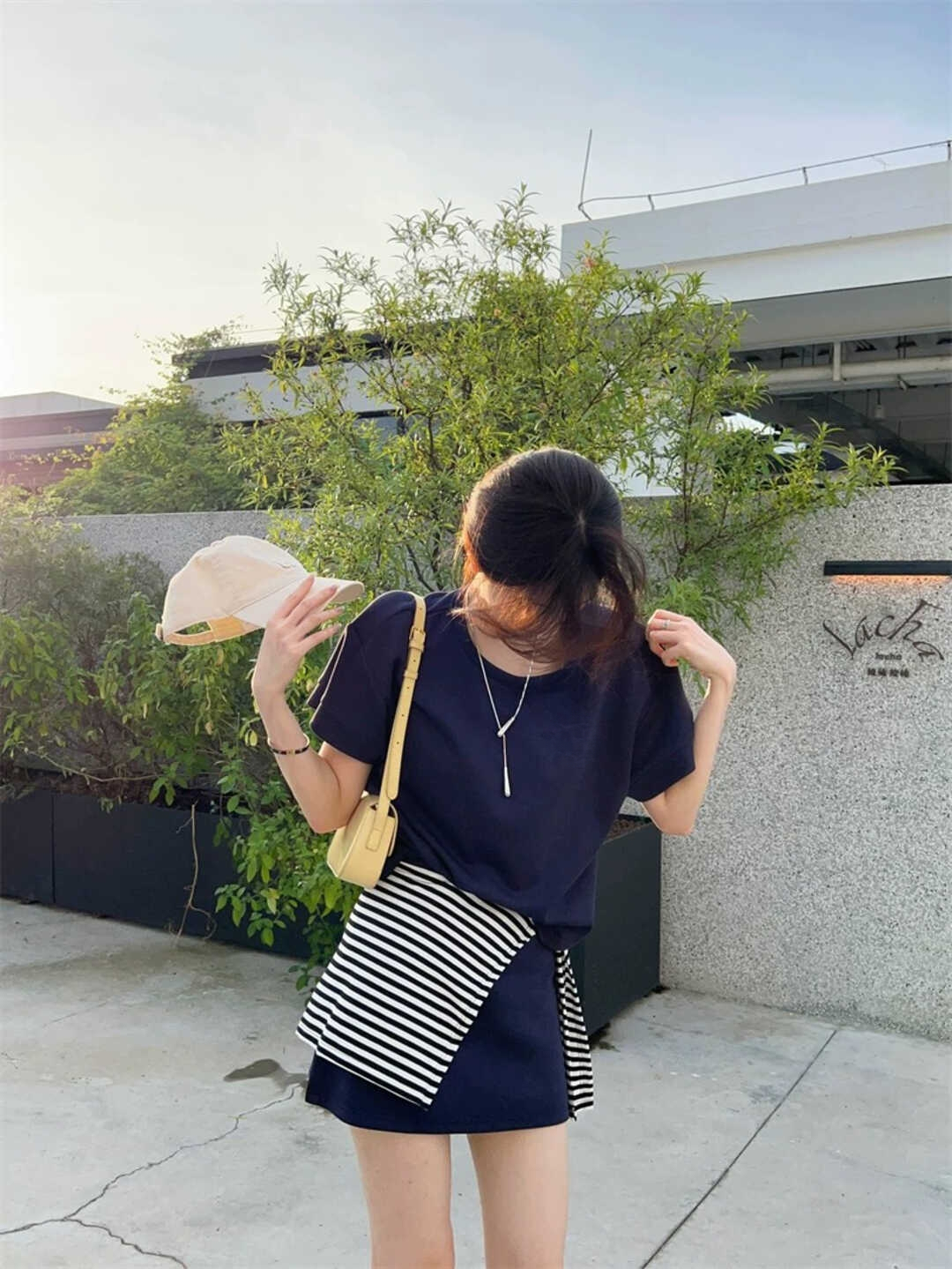 Simple and versatile T-shirt + short skirt-pants简约百搭T恤+短款裤裙*4 Colors