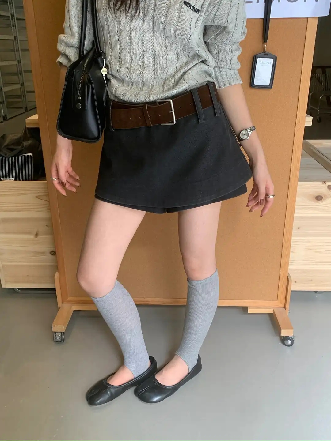 CHIC High-Waist Skort 独特好看！高腰防走光半身裙* 3 Colors