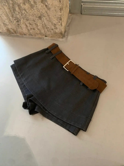 CHIC High-Waist Skort 独特好看！高腰防走光半身裙* 3 Colors