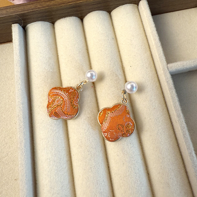 Song Brocade Statement Earrings 宋锦造型耳环* 9 Design