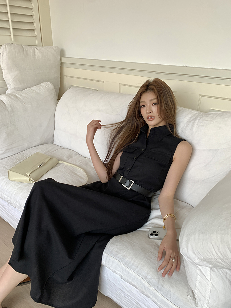 Eveline Sleeveless Dress 高级感无袖连衣裙*2Colors