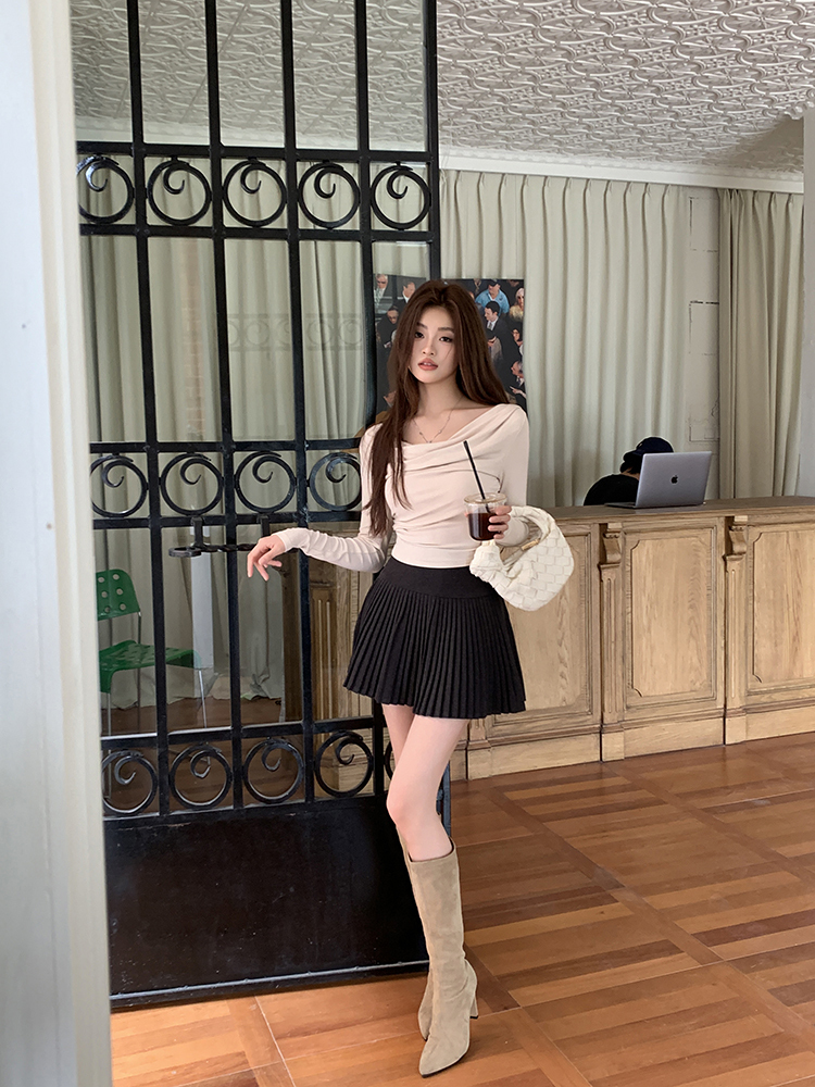 Elara Pleated Midi Skirt 百褶裙半身裙*3 Colors