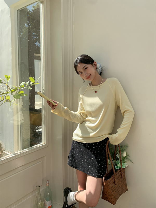 Nysa Basic Long Sleeve Top 简约百搭长袖T恤* 3 Colors