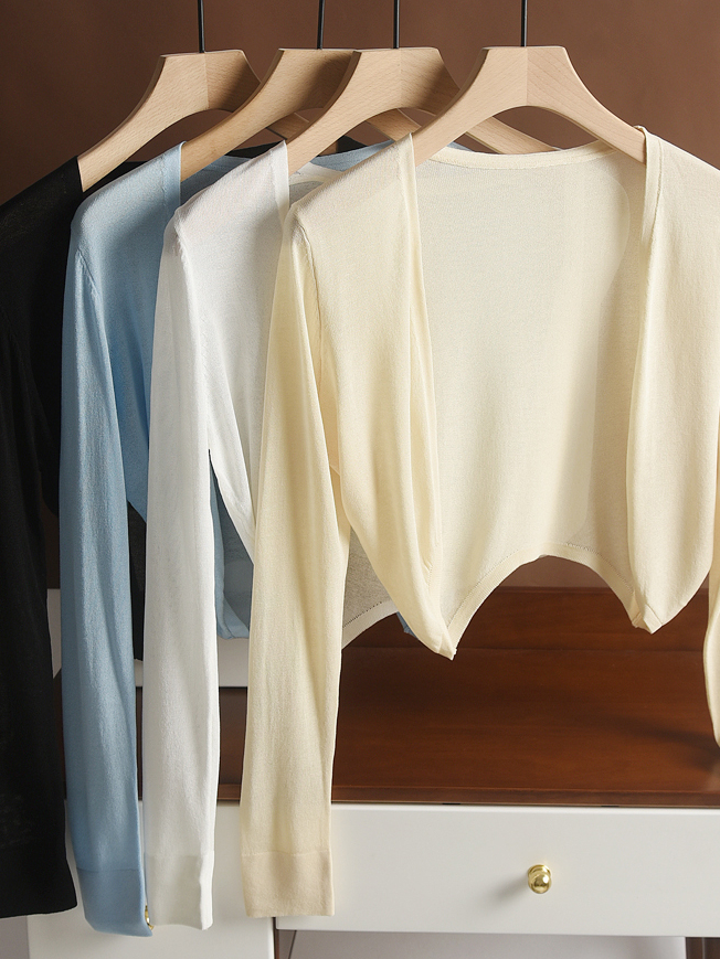 Soft Knitted Cardigan 搭配小帮手~针织外搭小坎肩*4色