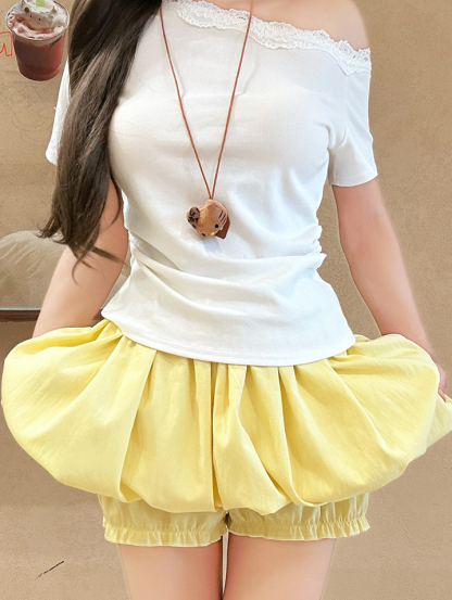 Pumpkin Puff Skirt 南瓜裙*7 Colors