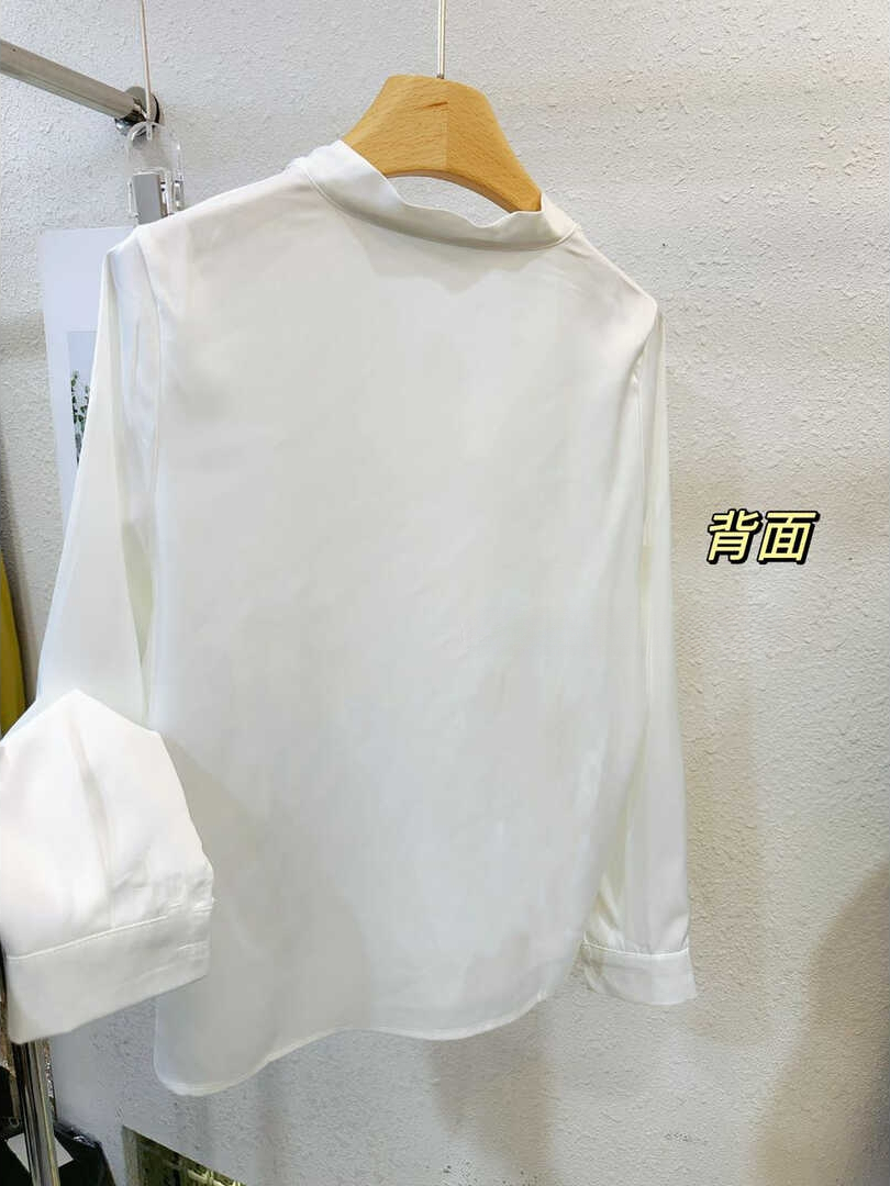 PARVÉ Scarf Tie Blouse 飘带轻奢衬衫*5 Colors