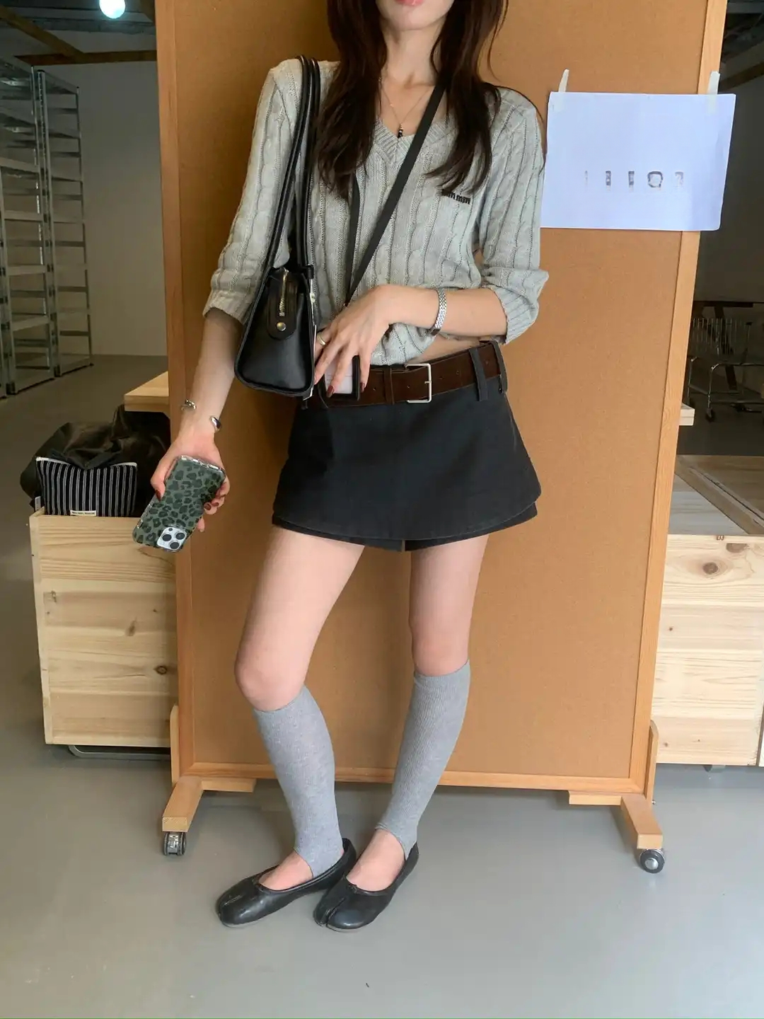 CHIC High-Waist Skort 独特好看！高腰防走光半身裙* 3 Colors