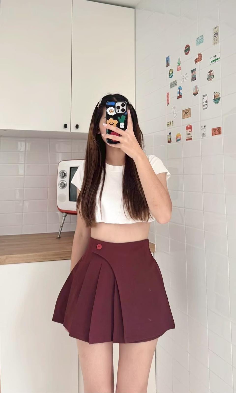 SIGNATURE Pleated Mini Skirt 不规则百褶短裙*6 Colors
