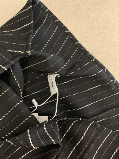 Vintage Striped Color-Block Shirt 复古条纹撞色衬衫*2 Colors