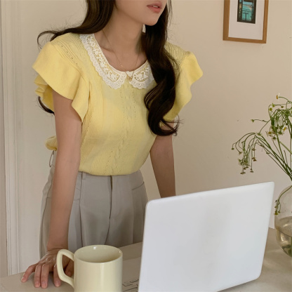 Sweet Knit T-Shirt 甜美针织T恤*4 Colors