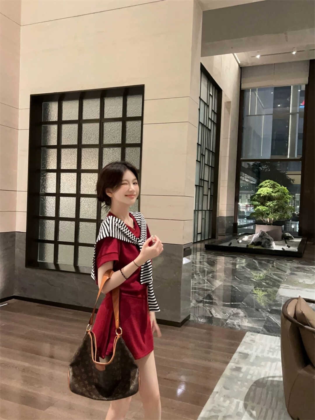 Simple and versatile T-shirt + short skirt-pants简约百搭T恤+短款裤裙*4 Colors