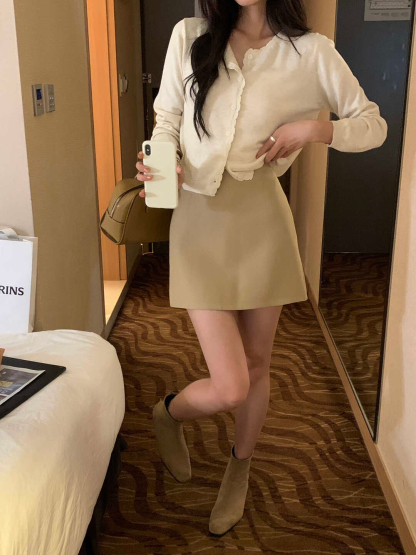 Davina Office Skirt 简约西装半裙*6 Colors