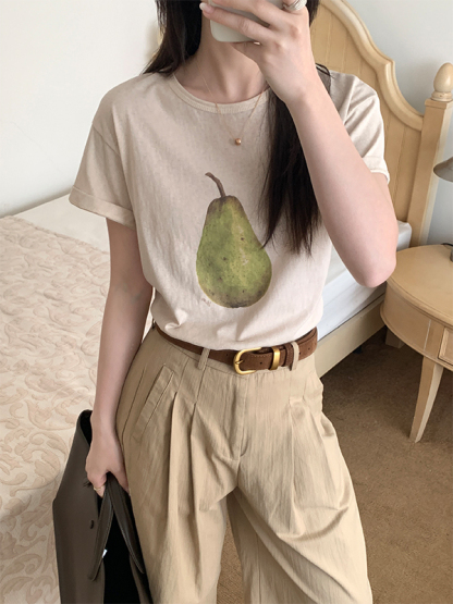 Fresh Pear Graphic T-Shirt