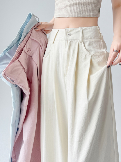 LINEA Wide Leg Pants 奶芙山本裤*4 Colors