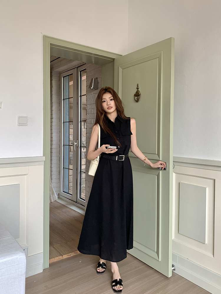Eveline Sleeveless Dress 高级感无袖连衣裙*2Colors