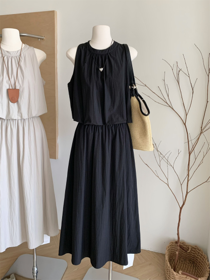 温柔清新上衣+半身裙两件套