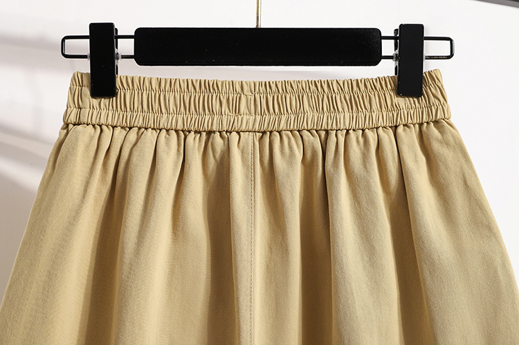 Casual Wide-Leg Shorts 百搭休闲阔腿短裤*4Colors~ 腰围是松紧带