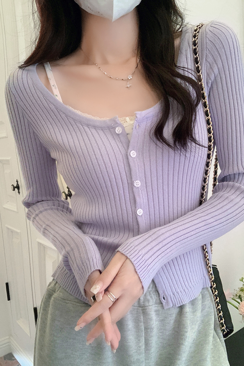 Cozy Short Knit Cardigan 温柔风短款针织开衫*4 Colors