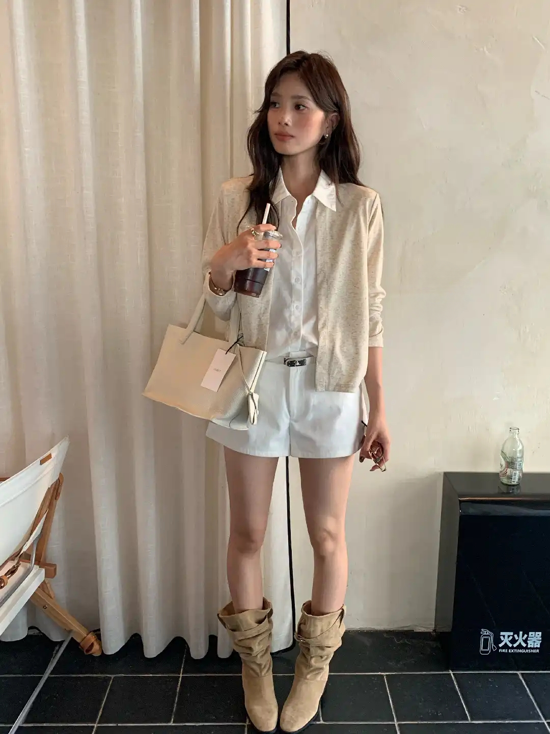 EVERYDAY Linen Layered Shirt 气质通勤亚麻假两件衬衫*2 Colors