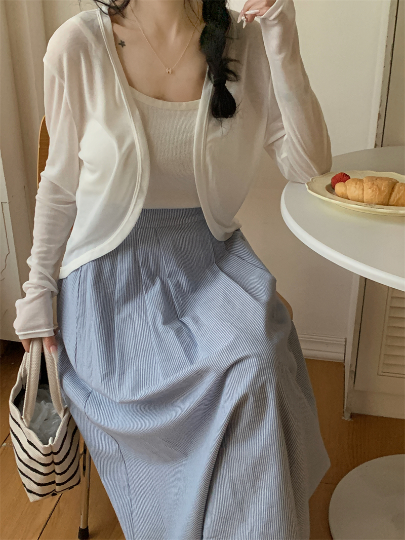 Grace Thin Knit Cardigan 薄款防晒开衫*5Colors