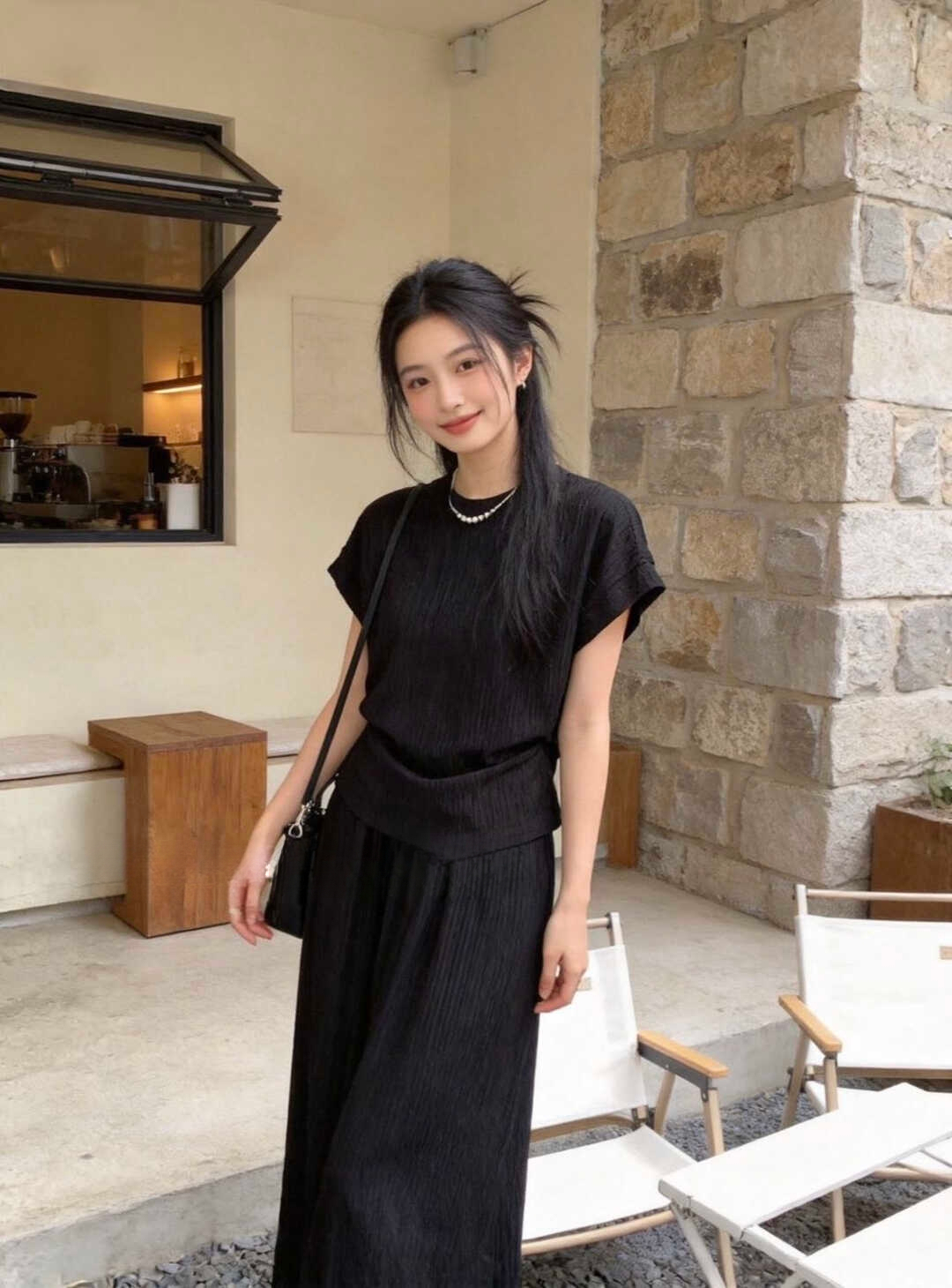 EVERYDAY Casual Tee & Skirt Set 休闲百搭T恤+半身裙套装*5 Colors