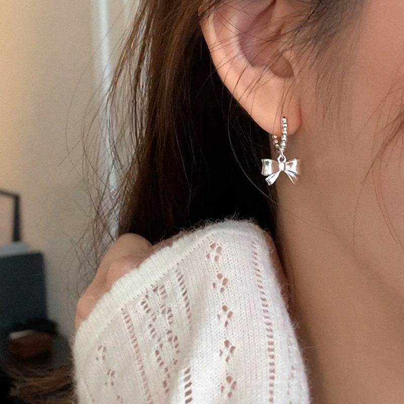 Sweet Bow Ear Clips 少女感蝴蝶结耳扣 