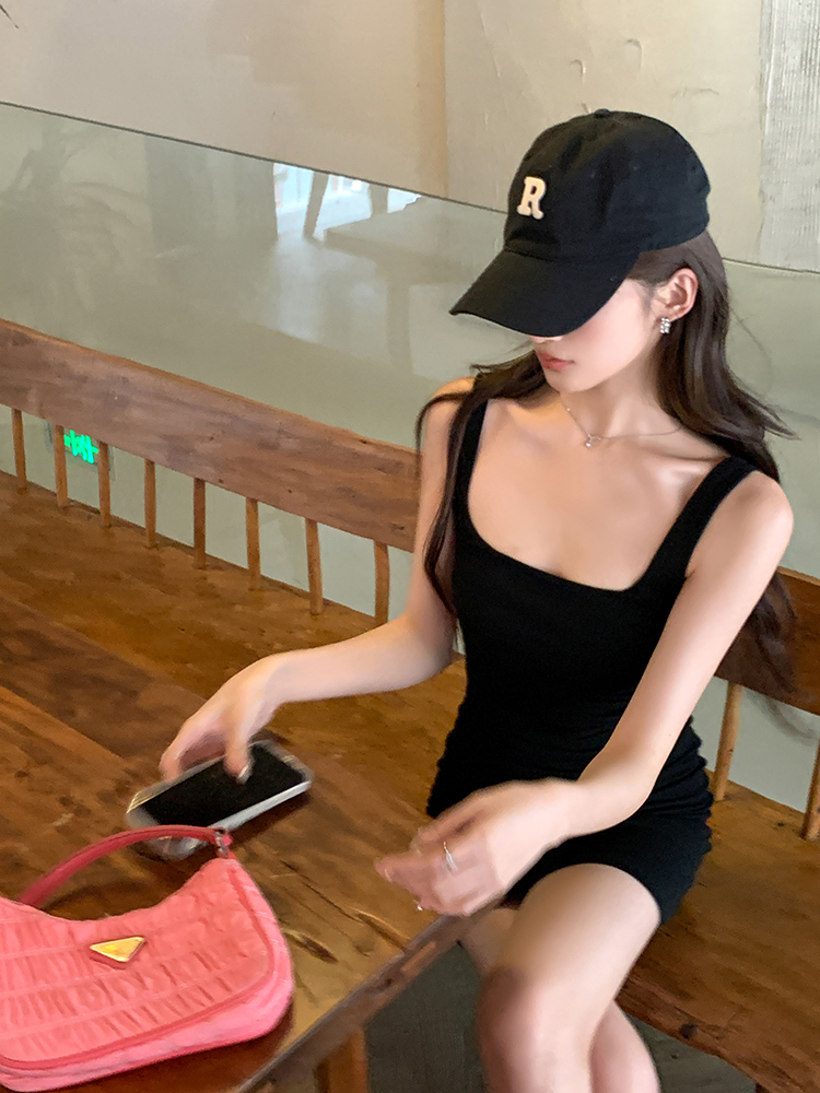 Hot Girl Wrap Dress 纯欲辣妹遮副乳连衣裙*2Colors