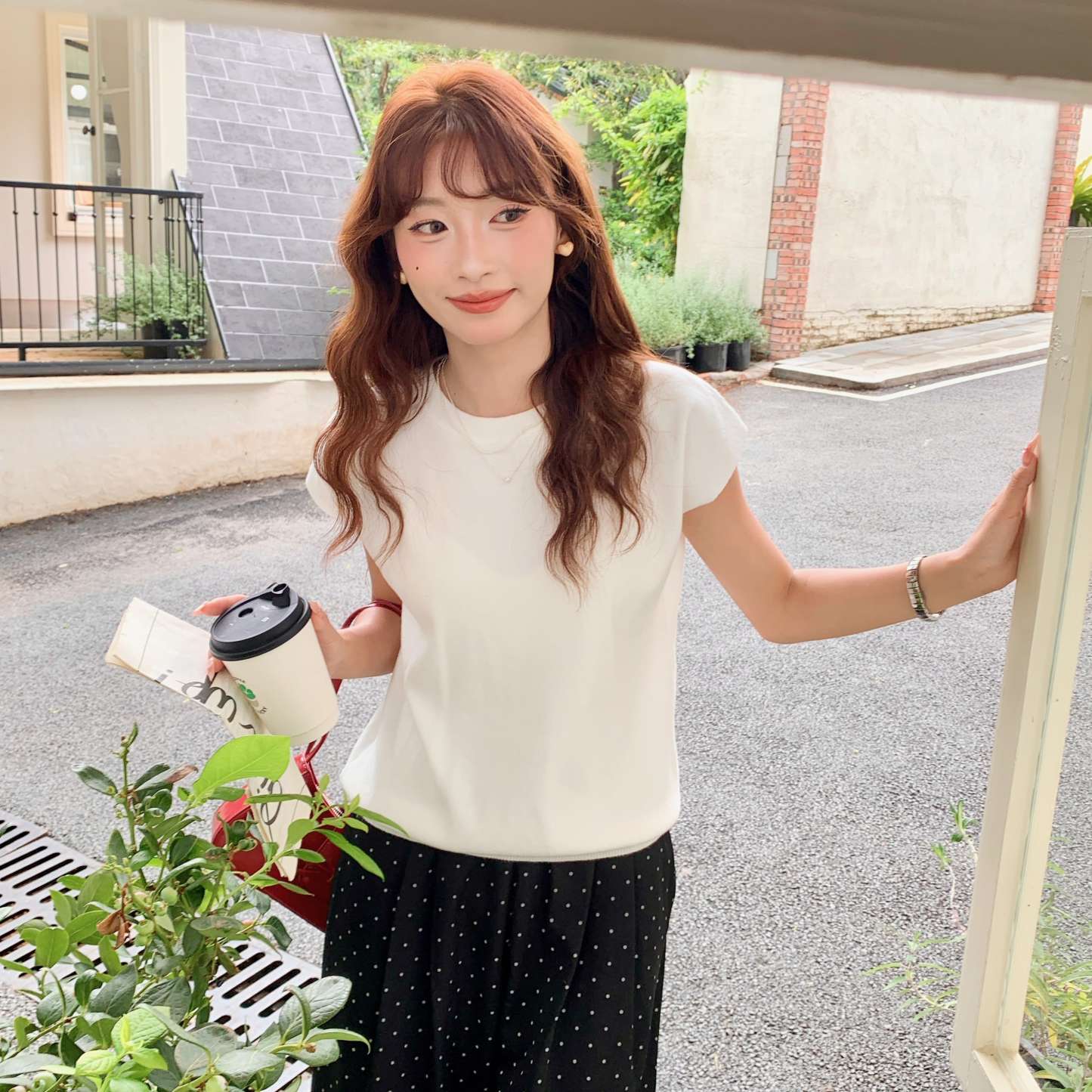 Basic Crew Neck Knit Top基础款圆领针织上衣*7 Colors