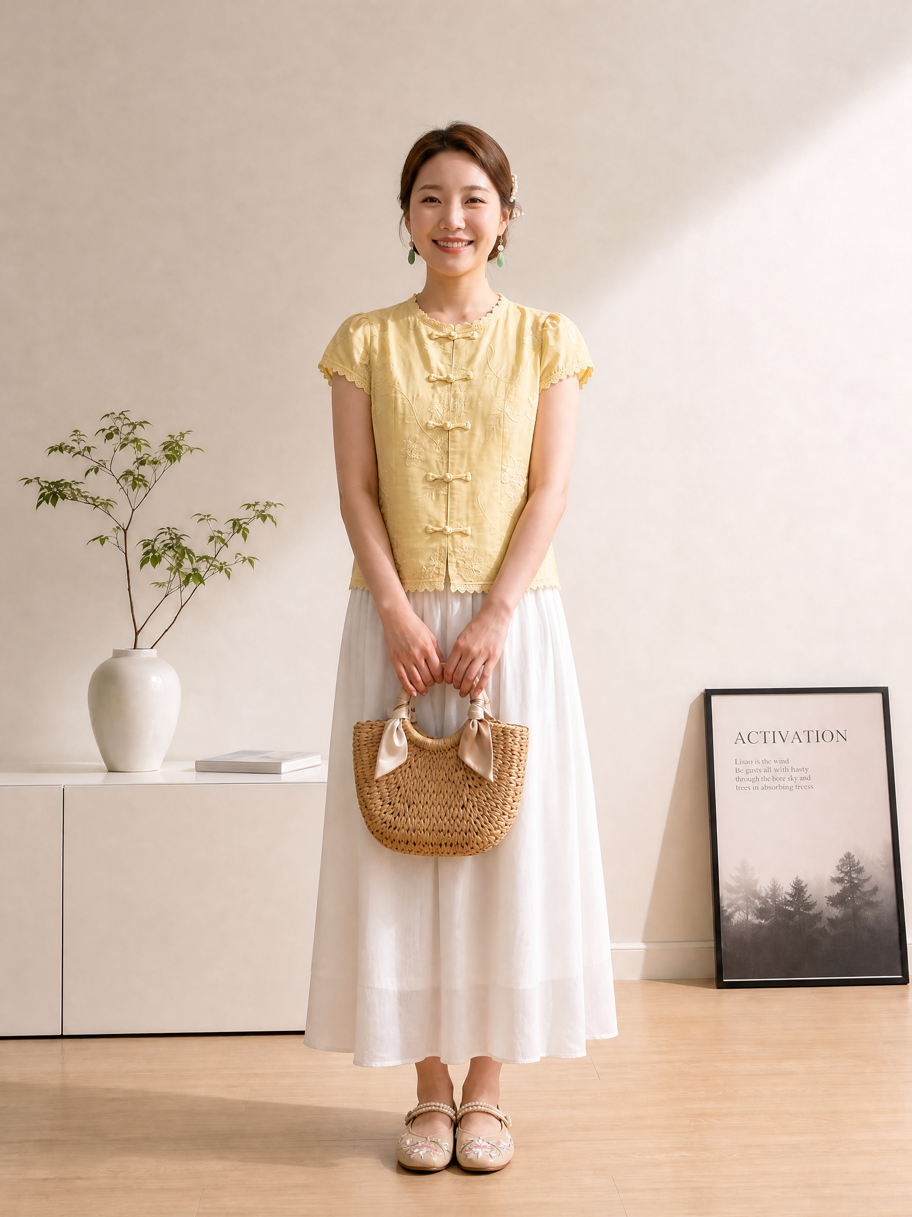 VELVÉ Magnolia Oriental Set 玉兰轻舞新中式套装*3 Colors