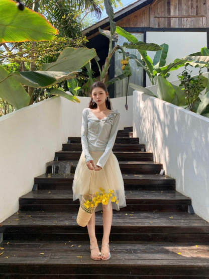 Lunessa Dreamy Tulle Skirt 好仙~美翻啦◆浪漫氛围网纱半身裙*2 Colors