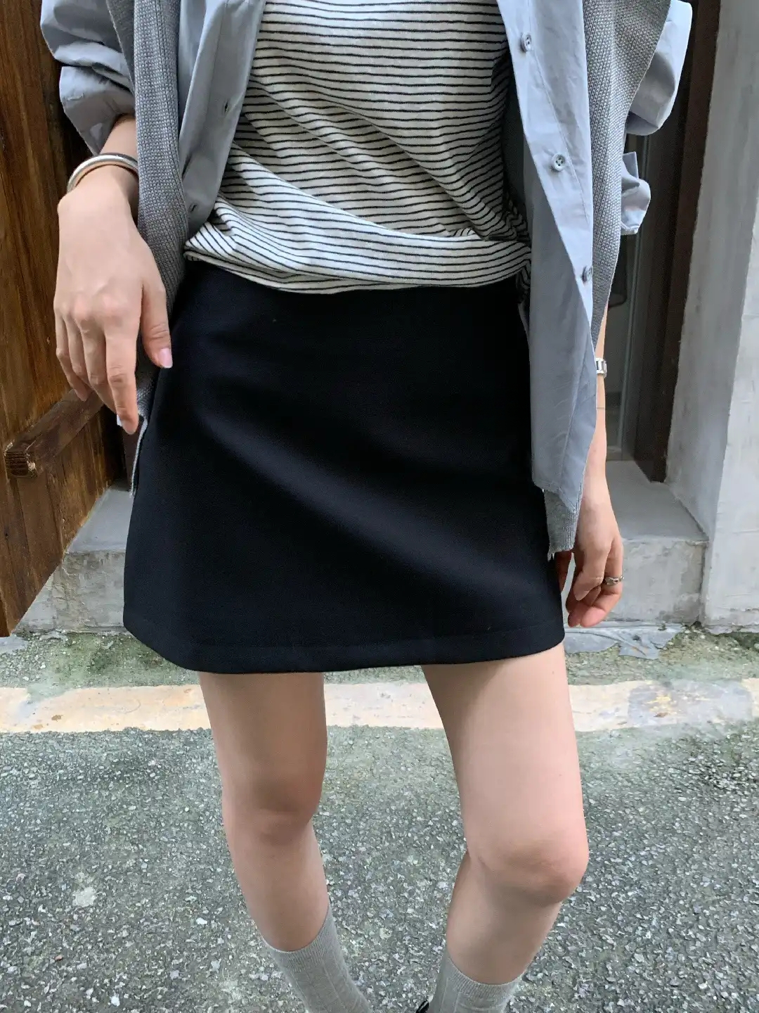 CHIC Tailored Midi Skirt 巨百搭！西装半身裙* 2 Colors