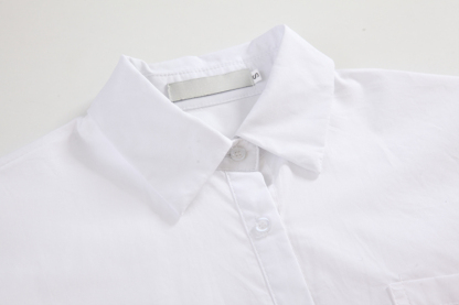 Asymmetric Long Shirt 小众设计不规则长款衬衫 *2  Colors