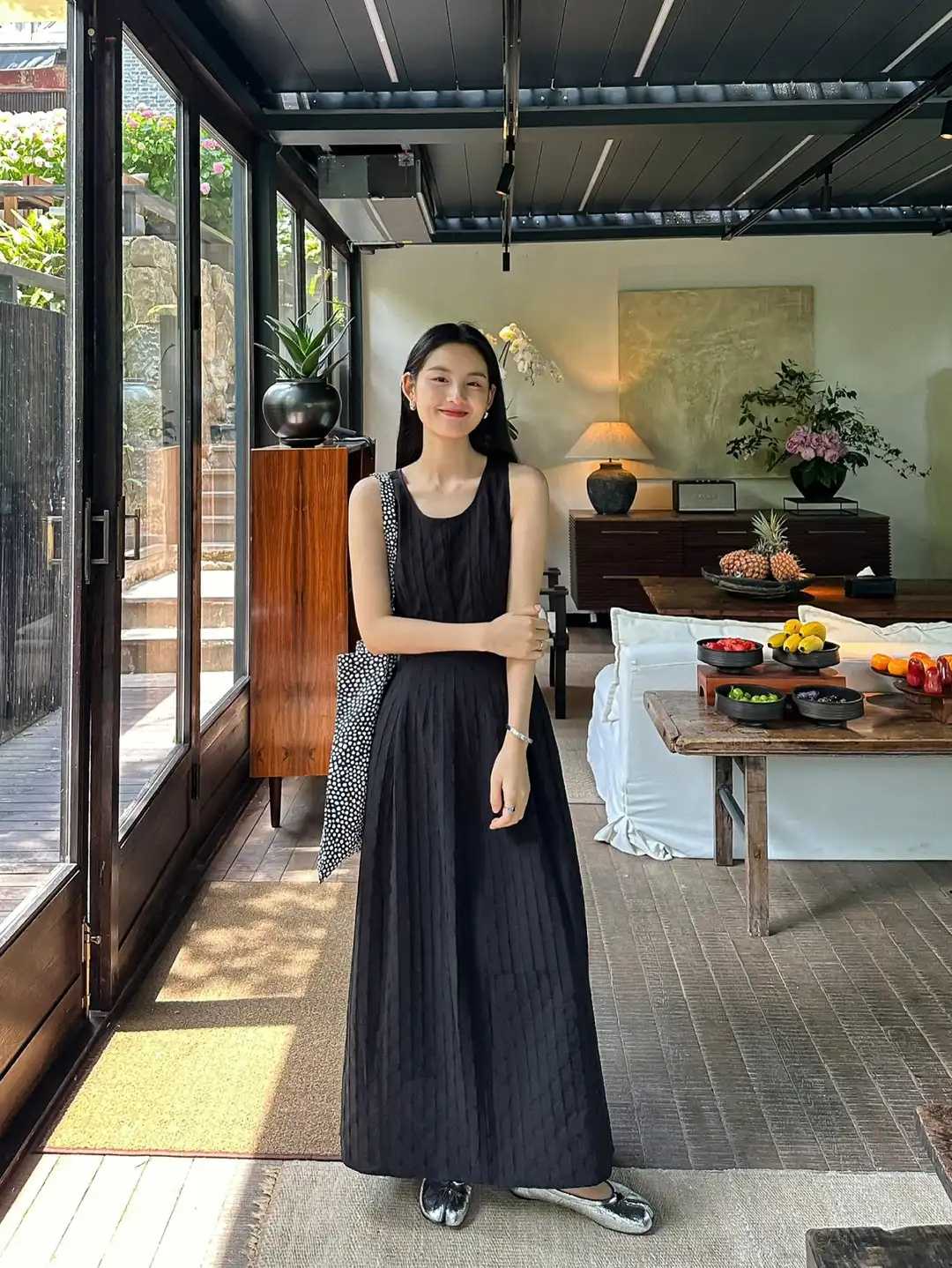 LUMEA Textured Midi Dress 简约肌理背心连身裙* 6 Colors