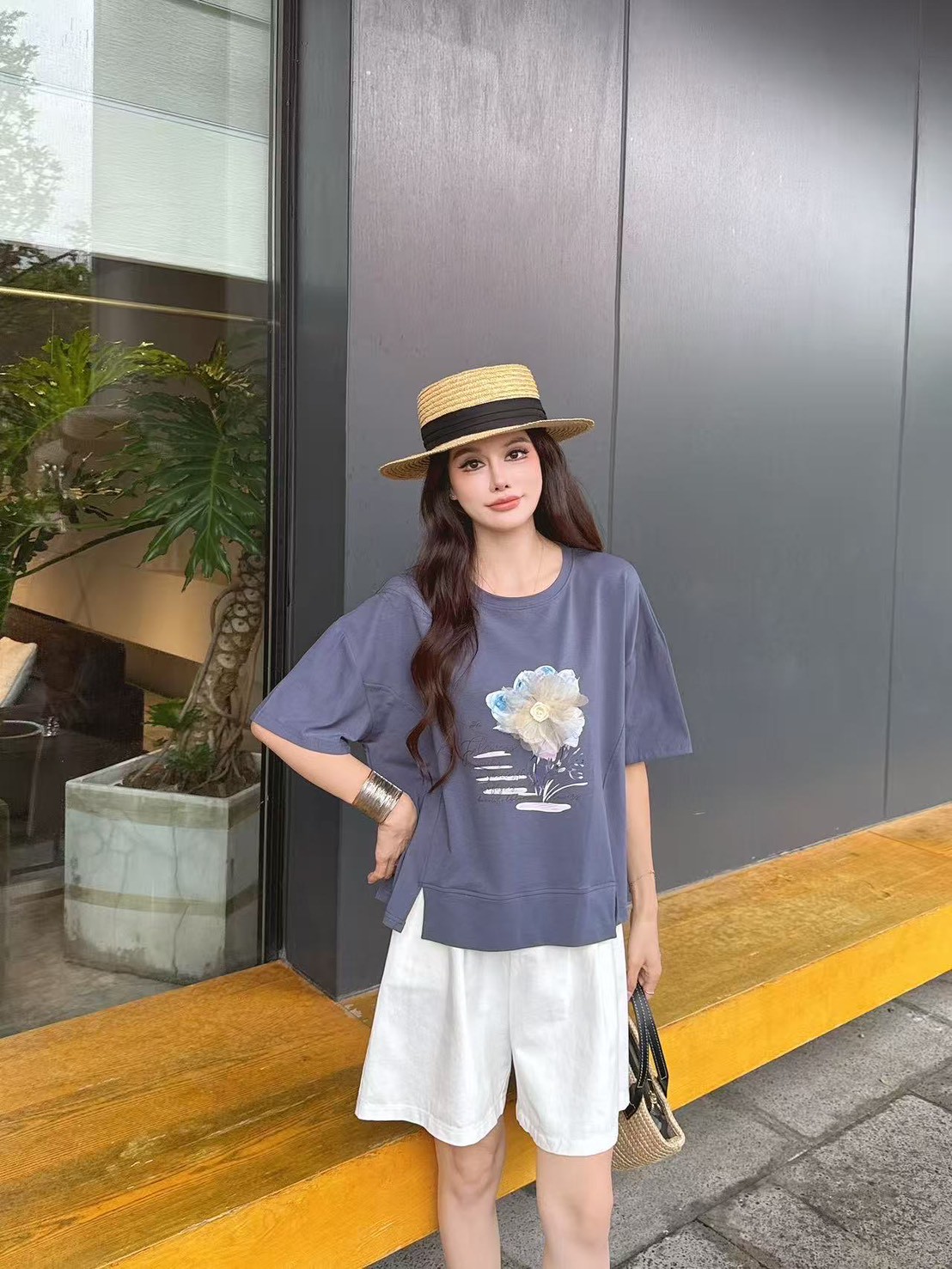 3D Floral Top