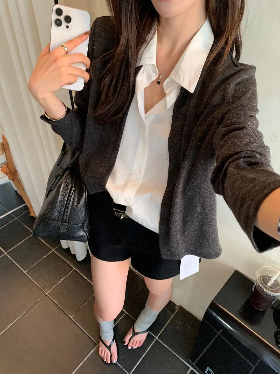 EVERYDAY Linen Layered Shirt 气质通勤亚麻假两件衬衫*2 Colors