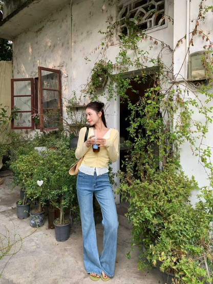 Korean Style Colorblock Faux Two-Piece Casual Top 韩系百搭撞色假两件休闲上衣*6 Colors