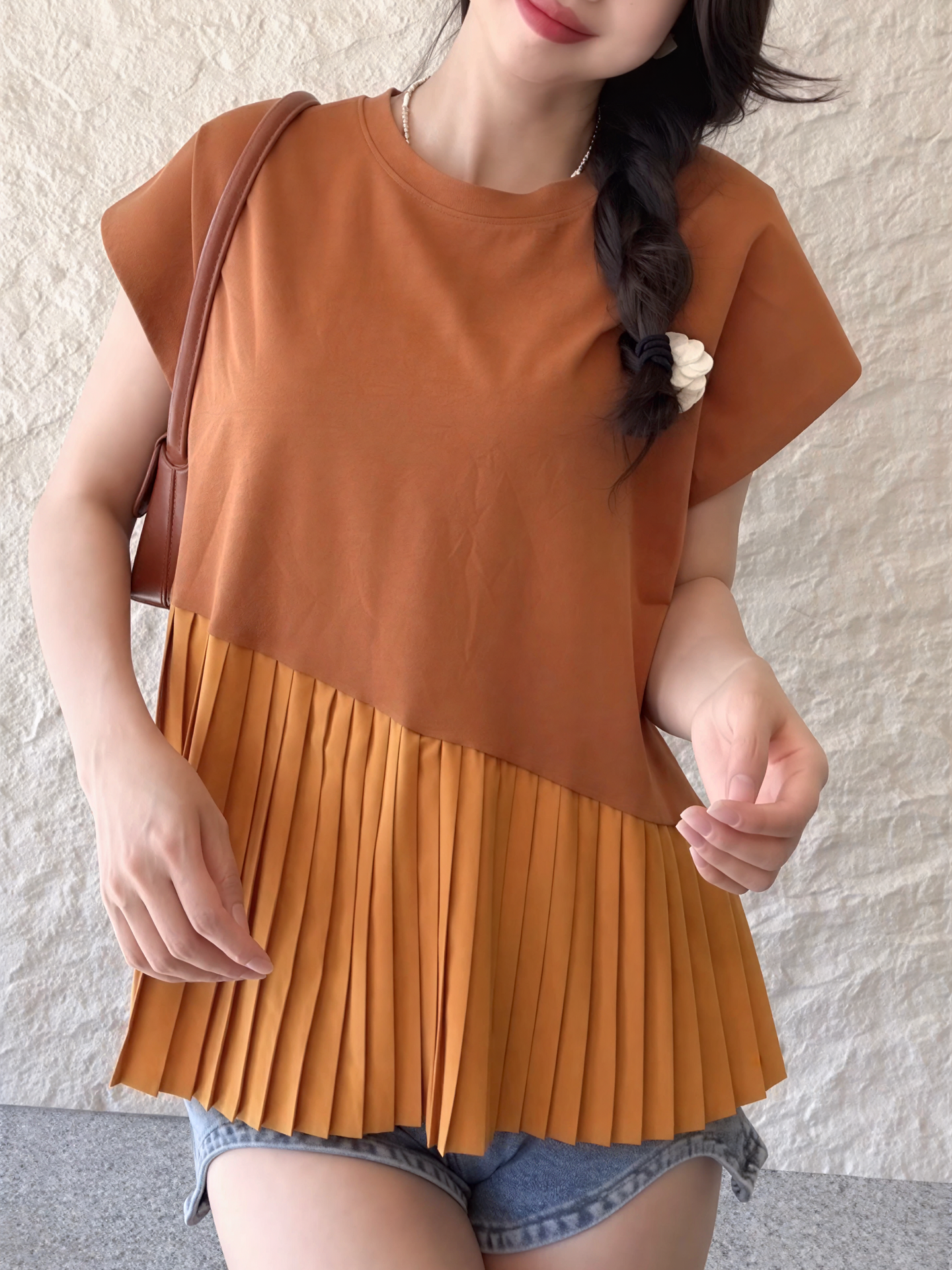 Pleated top