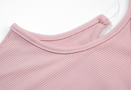 镂空背心连衣裙 slim-fit tank dress for women