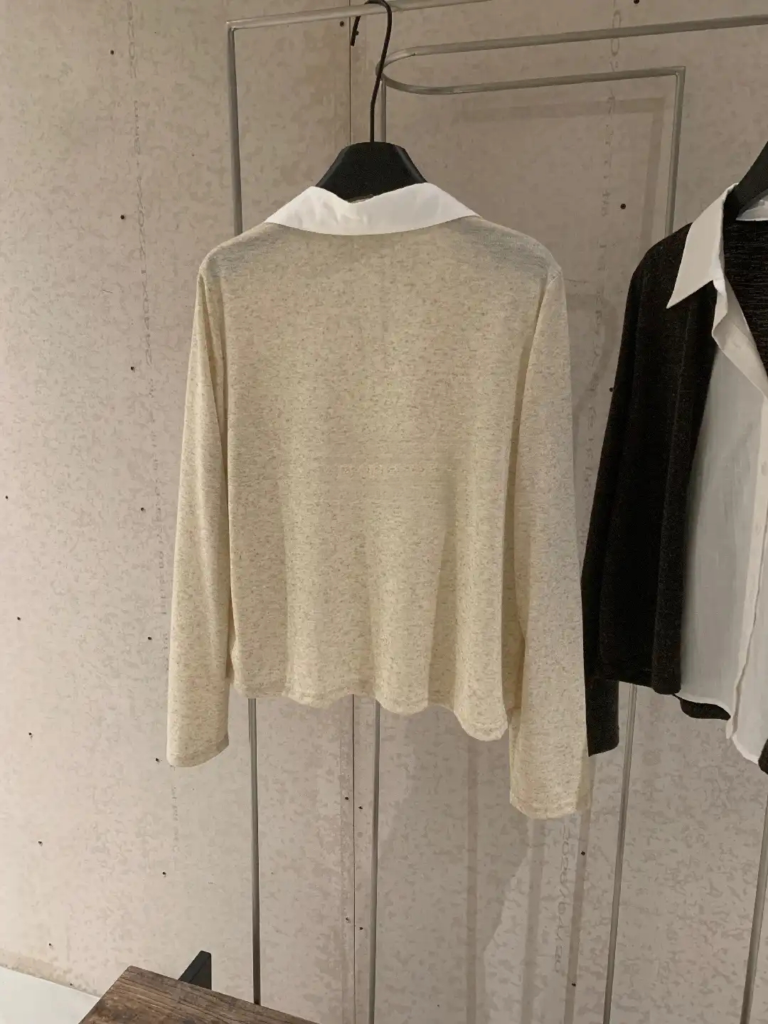 EVERYDAY Linen Layered Shirt 气质通勤亚麻假两件衬衫*2 Colors