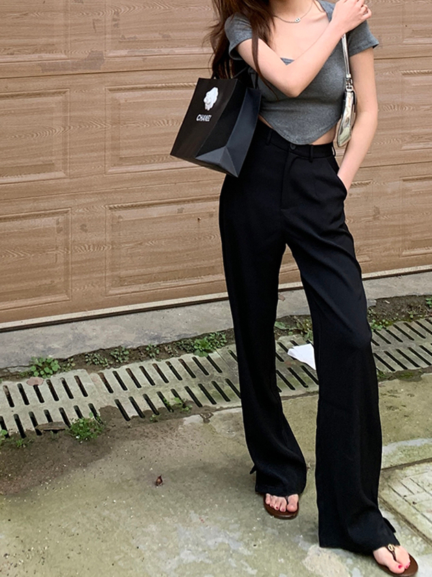 JU直筒休闲裤* 2 Colors