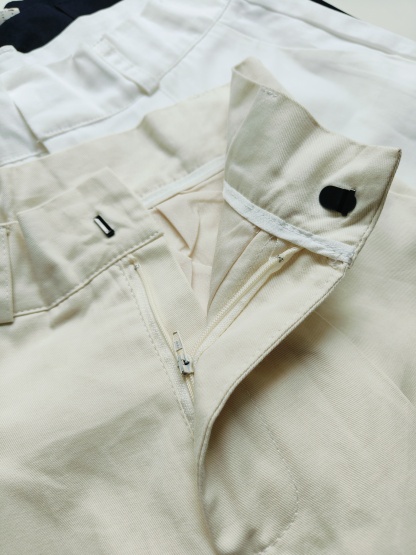 High-Waisted Wide-Leg Shorts 高腰洗水棉阔腿五分裤* 3 Colors