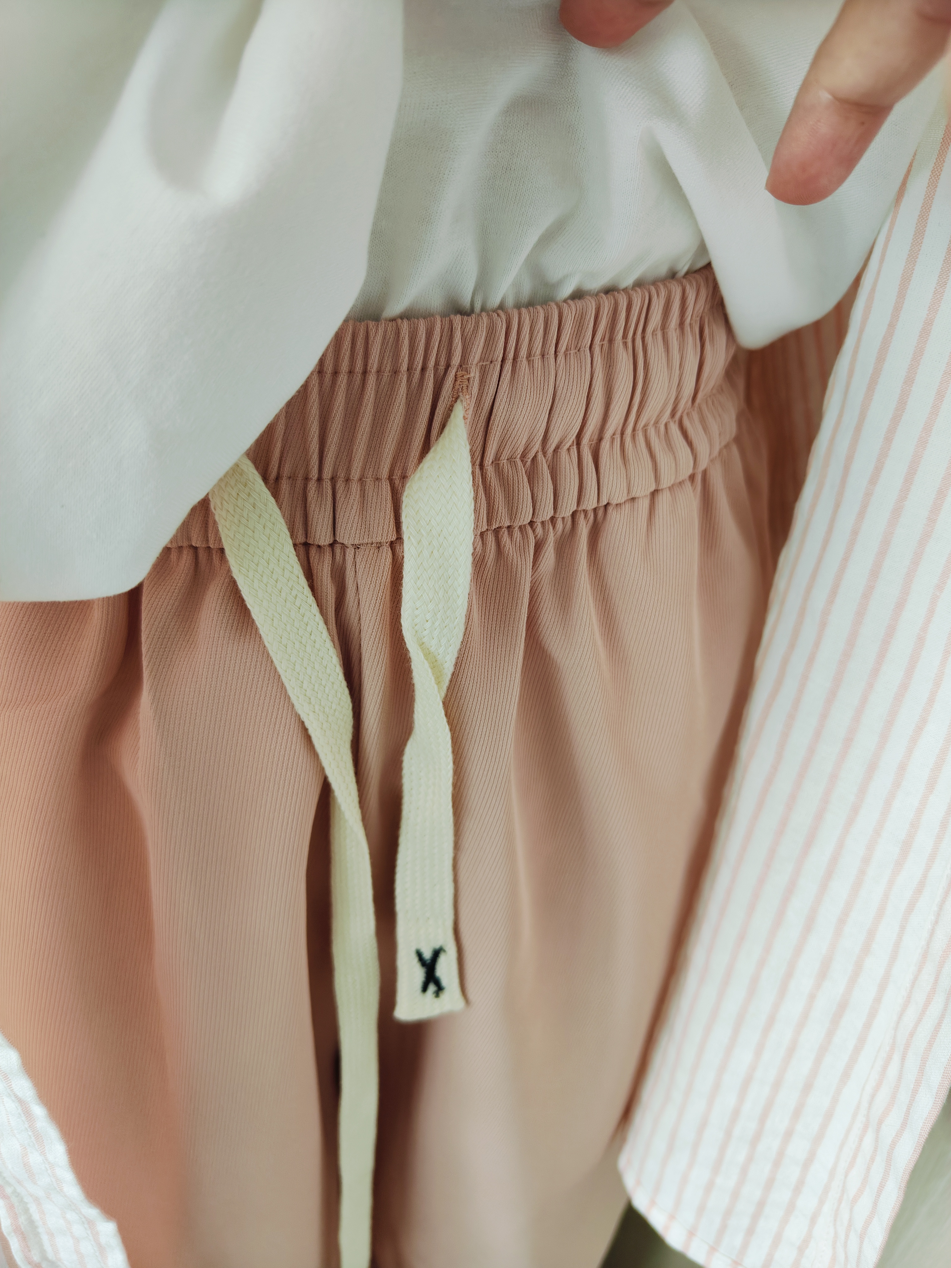 Pink Wide-Leg Shorts 五分阔腿短裤*Pink XL